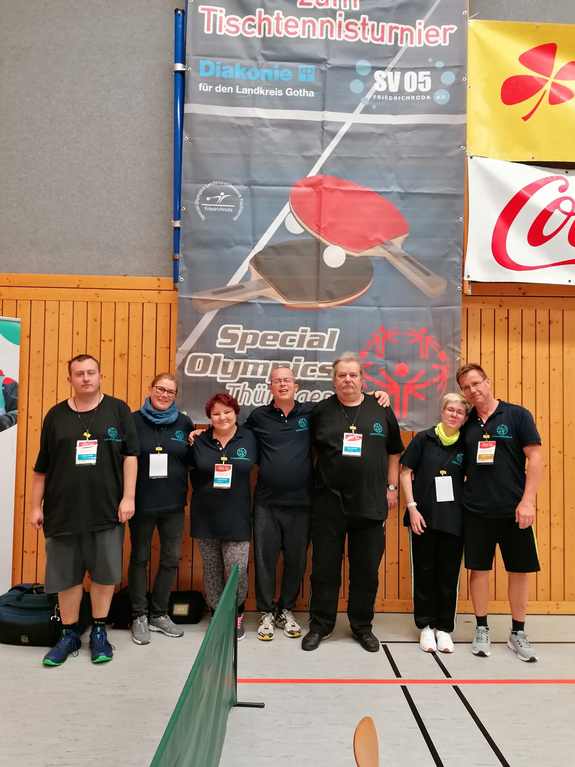 Special Olympics Landeswettbewerb Tischtennis- Thüringen in Friedrichroda