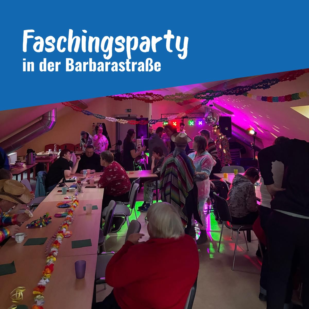 Featured image for “Große Faschingsparty in der Barbarastraße”