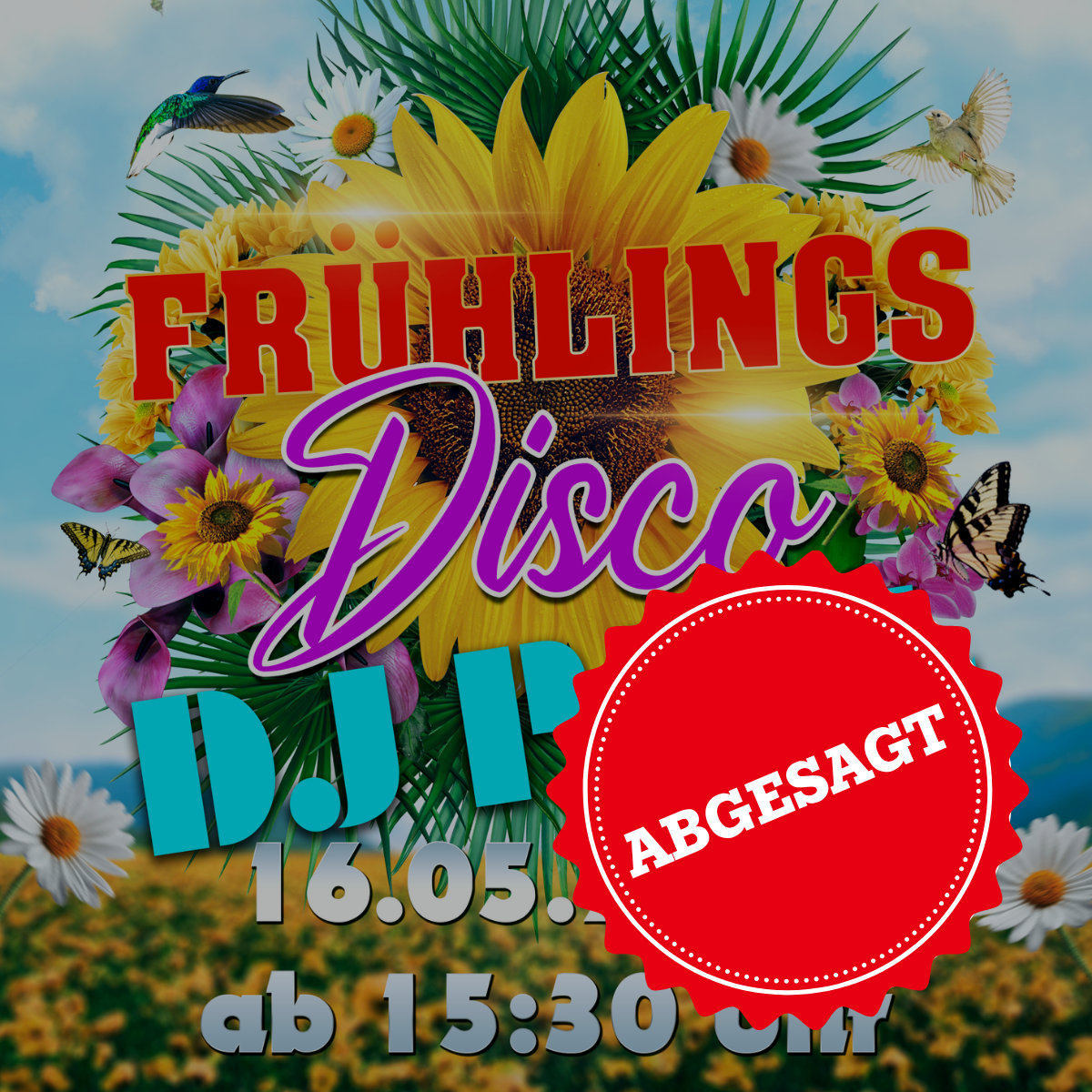 Featured image for “Inklusive Frühlings-Disco in Meiningen musste kurzfristig abgesagt werden”