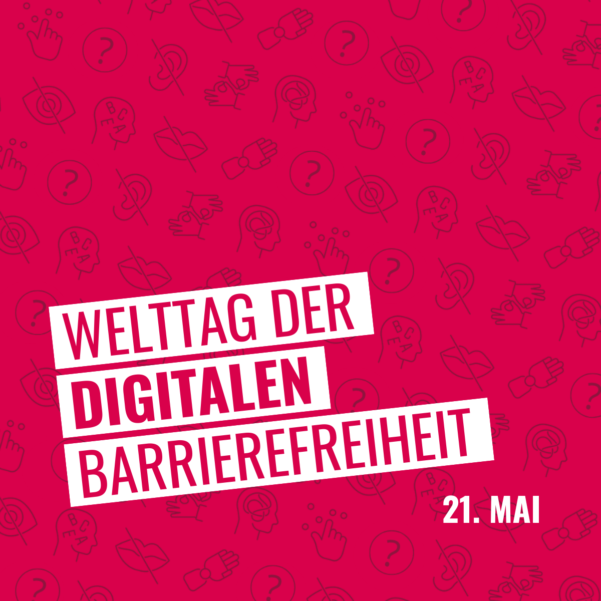 Featured image for “Welttag der digitalen Barrierefreiheit: Gemeinsam digitale Hürden abbauen”