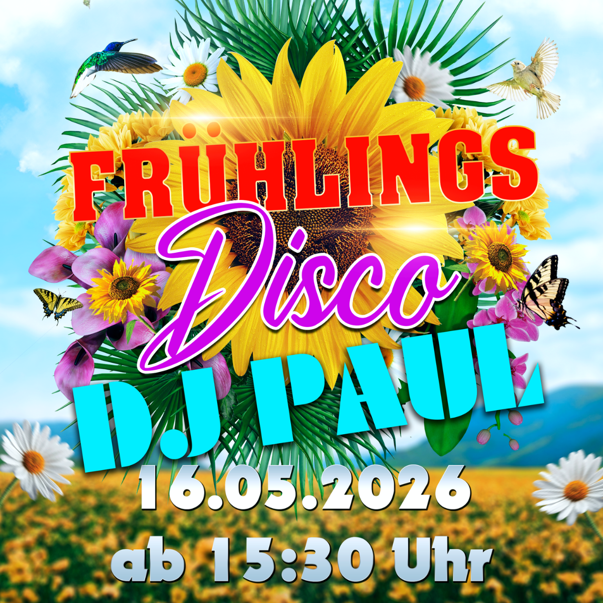 Featured image for “Inklusive Frühlings-Disco in Meiningen – Alle sind willkommen!”