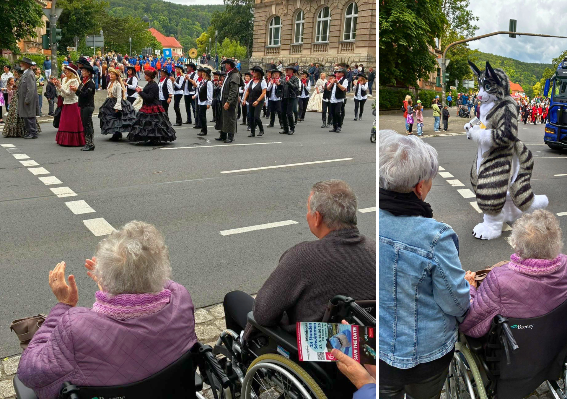 Stadtfestumzug in Meiningen