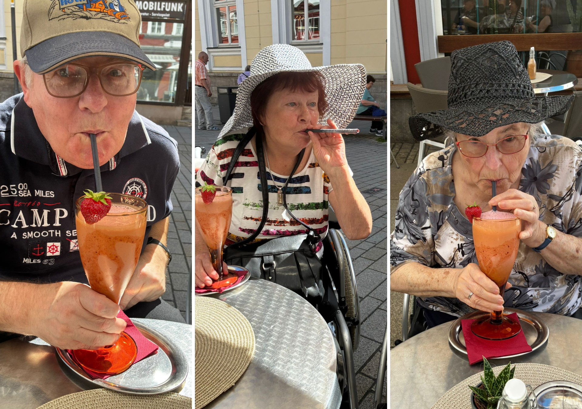 Milchshake in der Georgstraße